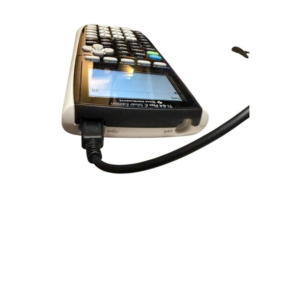 Texas Instruments TI-84 Plus C Silver Edition Graphing Calculator Charger Cover - Picture 4 of 8